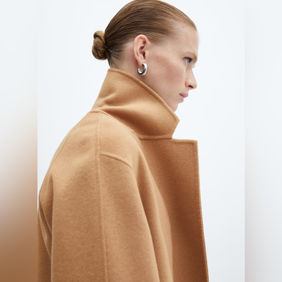Mango Wool Blend Coat New - Picture 6 of 11